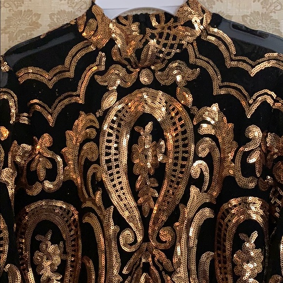 Body con sequin dress - Picture 2 of 3